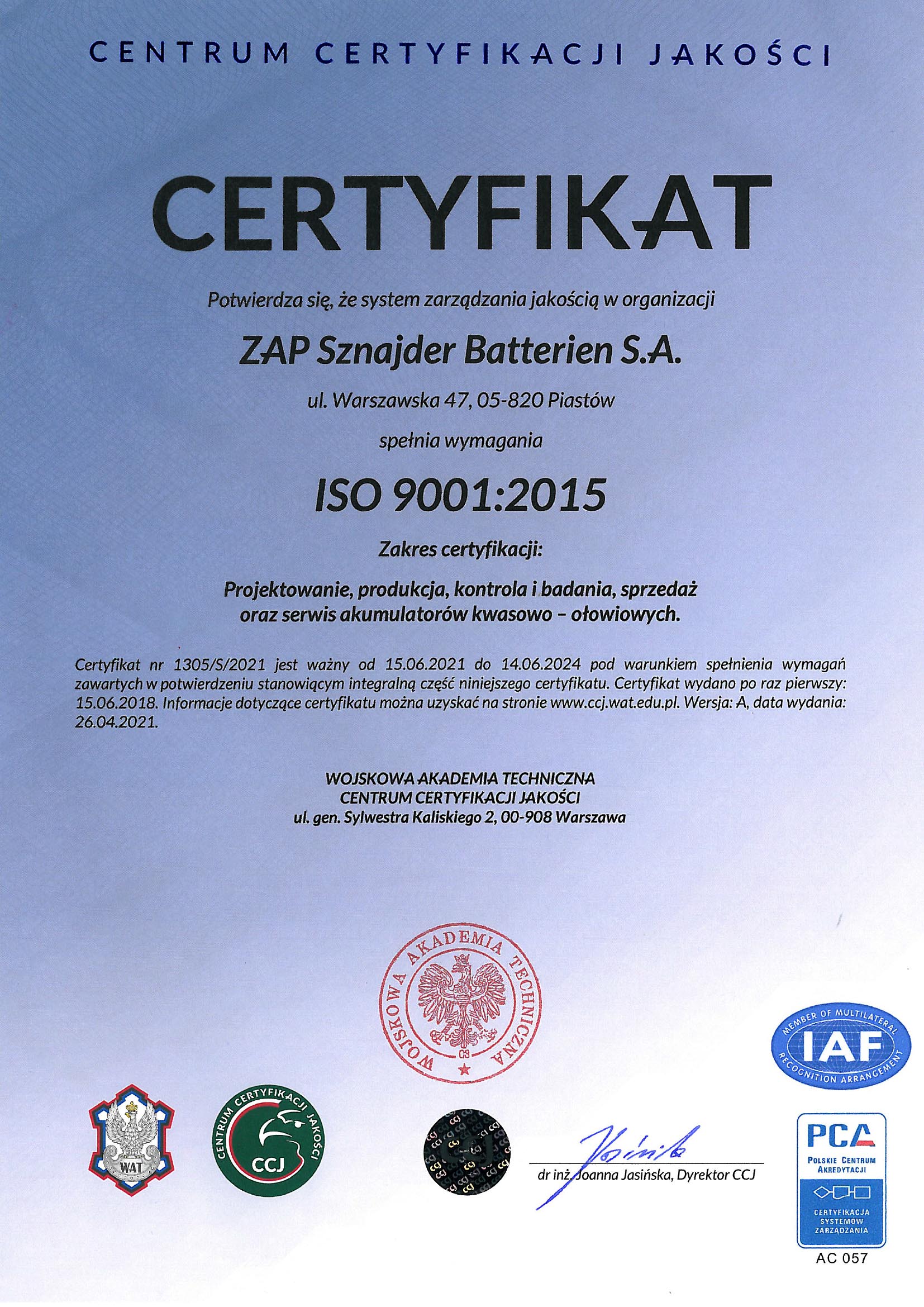 ISO 9001